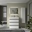Mueble de baño Bequia Metal 3 cajones con patas y lavabo Veneto de Salgar